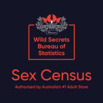 The Sex Census Logo. Authorised by Australia's #1 Retailer, Wild Secrets.